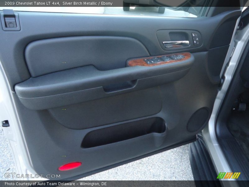 Silver Birch Metallic / Ebony 2009 Chevrolet Tahoe LT 4x4