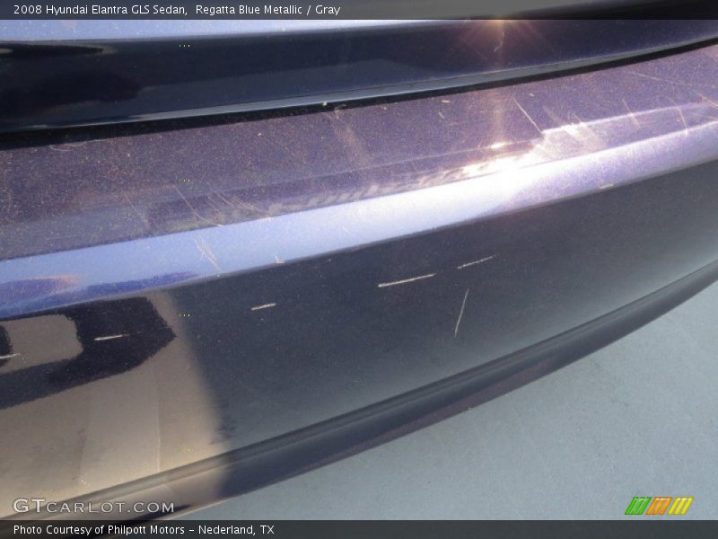 Regatta Blue Metallic / Gray 2008 Hyundai Elantra GLS Sedan