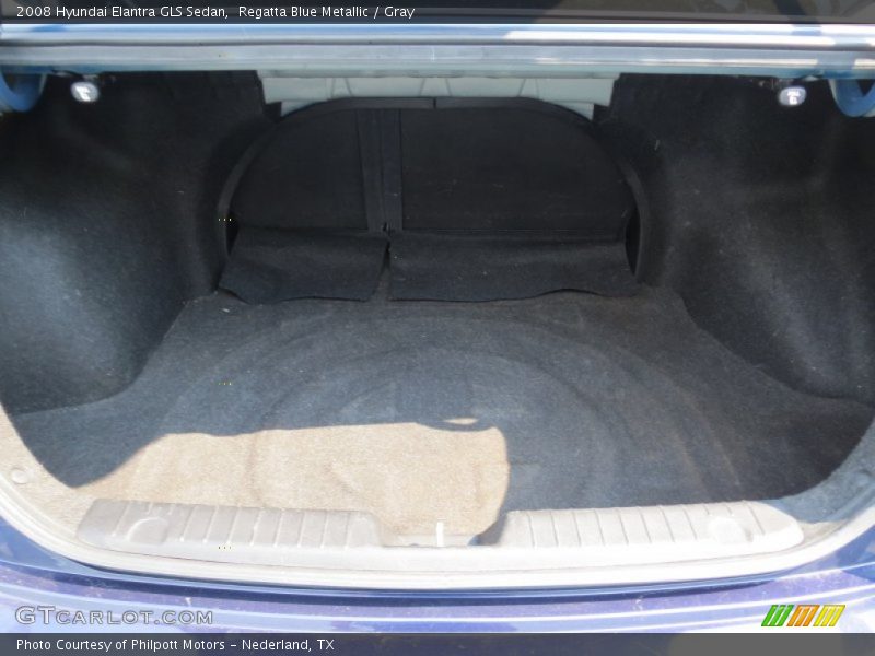 Regatta Blue Metallic / Gray 2008 Hyundai Elantra GLS Sedan