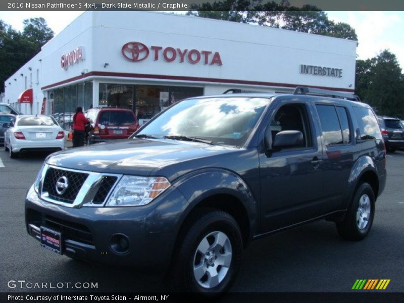 Dark Slate Metallic / Graphite 2010 Nissan Pathfinder S 4x4