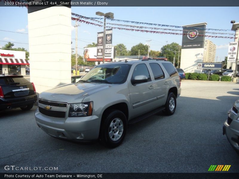 Silver Birch Metallic / Ebony 2009 Chevrolet Tahoe LT 4x4