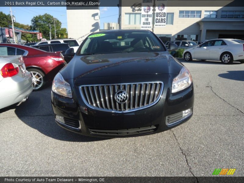 Carbon Black Metallic / Ebony 2011 Buick Regal CXL