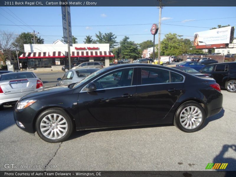 Carbon Black Metallic / Ebony 2011 Buick Regal CXL