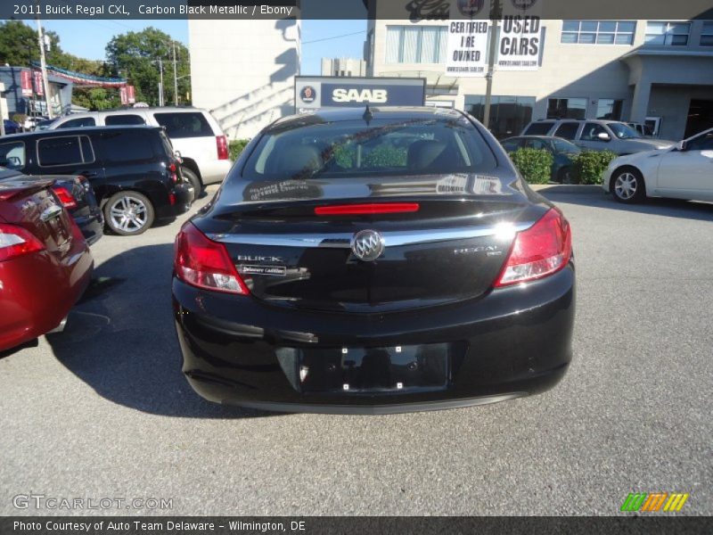 Carbon Black Metallic / Ebony 2011 Buick Regal CXL