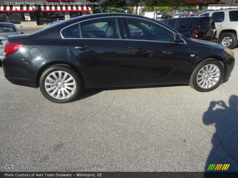 Carbon Black Metallic / Ebony 2011 Buick Regal CXL