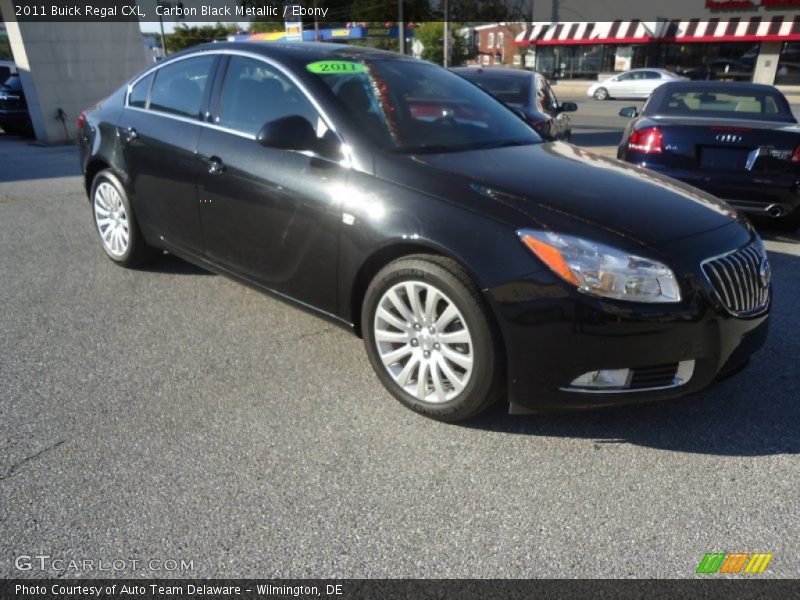 Carbon Black Metallic / Ebony 2011 Buick Regal CXL