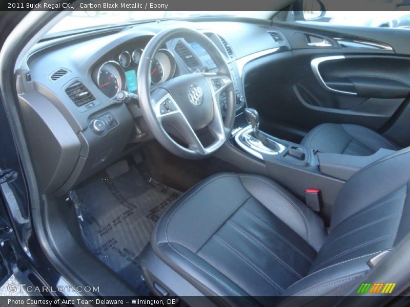 Carbon Black Metallic / Ebony 2011 Buick Regal CXL