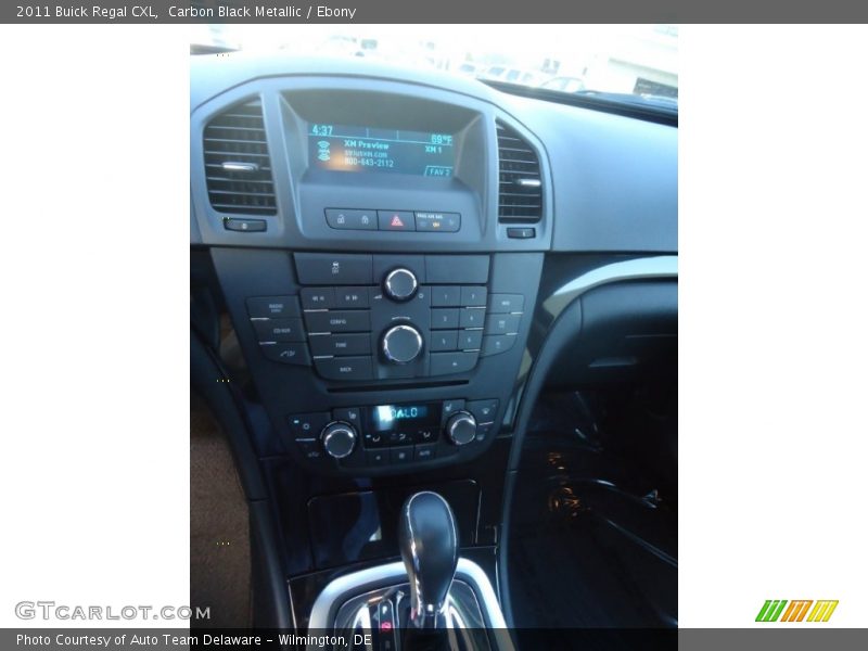 Carbon Black Metallic / Ebony 2011 Buick Regal CXL