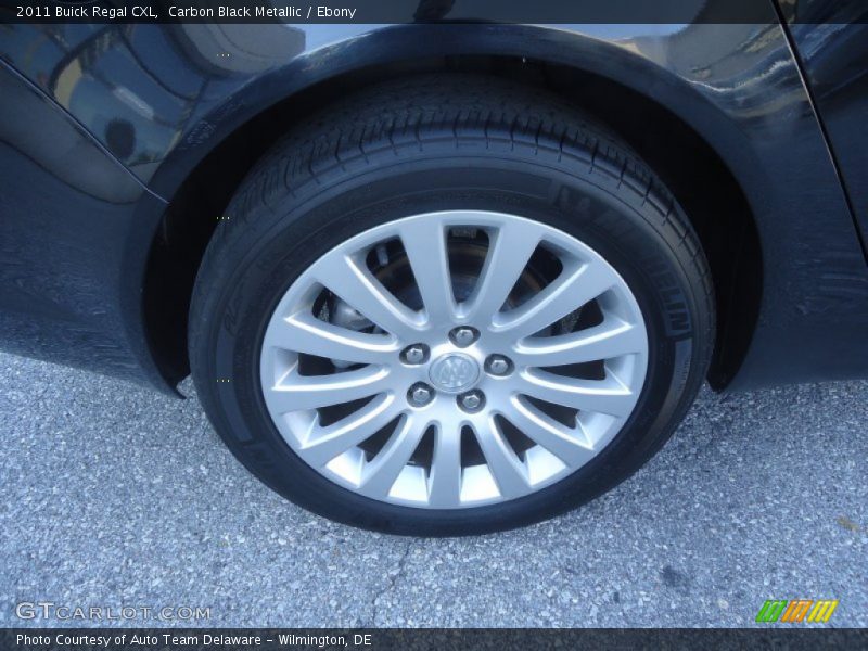 Carbon Black Metallic / Ebony 2011 Buick Regal CXL