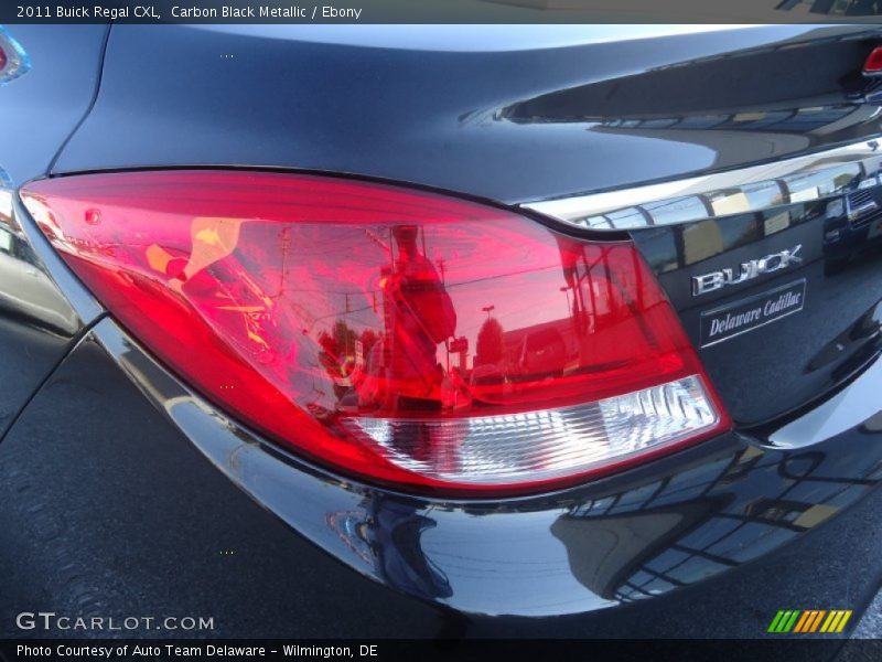 Carbon Black Metallic / Ebony 2011 Buick Regal CXL