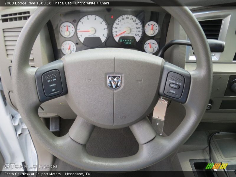 2008 Ram 1500 SXT Mega Cab Steering Wheel