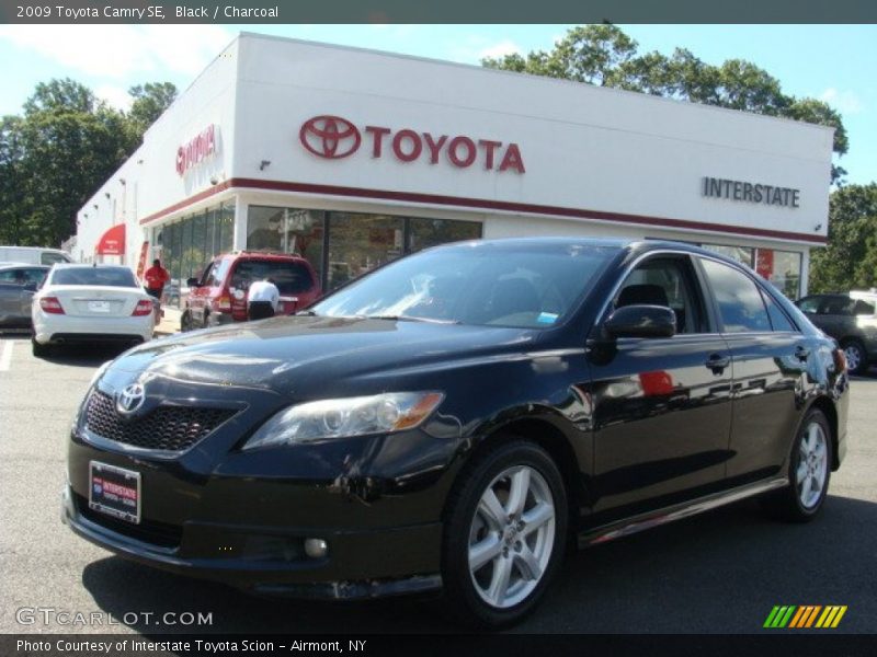 Black / Charcoal 2009 Toyota Camry SE