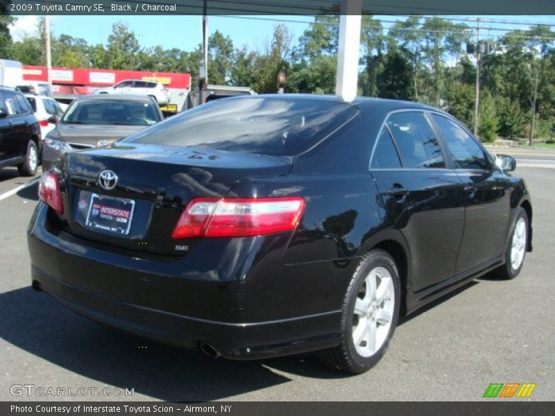 Black / Charcoal 2009 Toyota Camry SE
