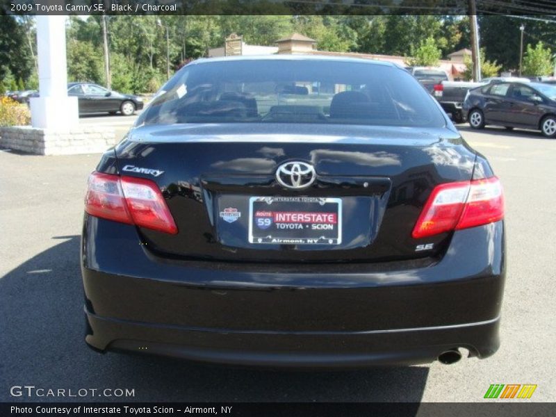 Black / Charcoal 2009 Toyota Camry SE
