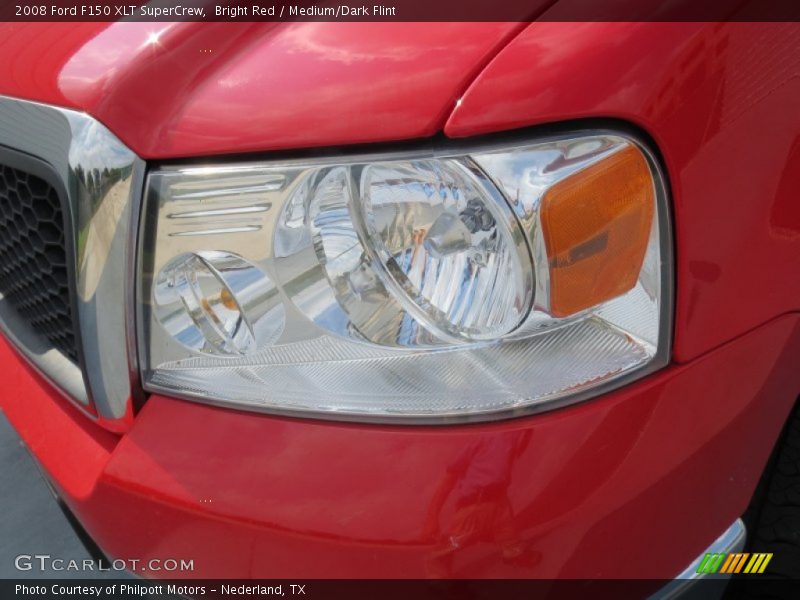 Bright Red / Medium/Dark Flint 2008 Ford F150 XLT SuperCrew