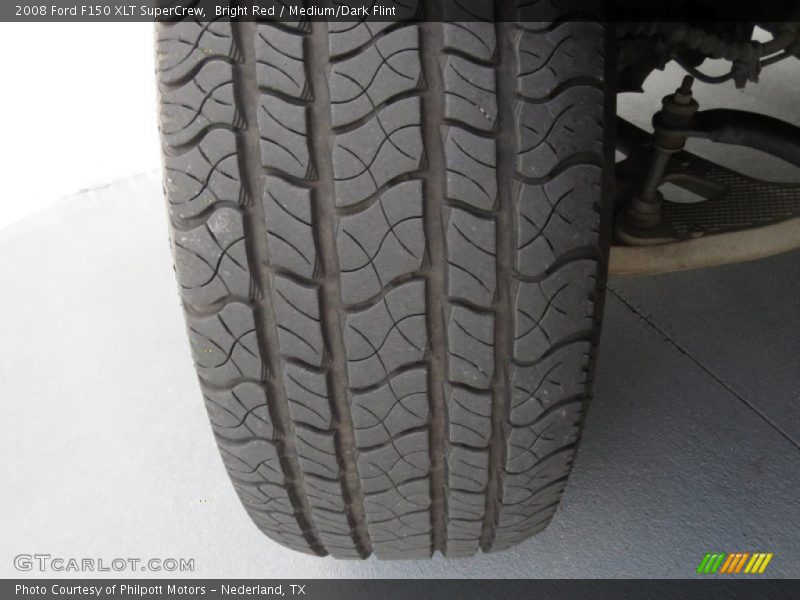 Bright Red / Medium/Dark Flint 2008 Ford F150 XLT SuperCrew