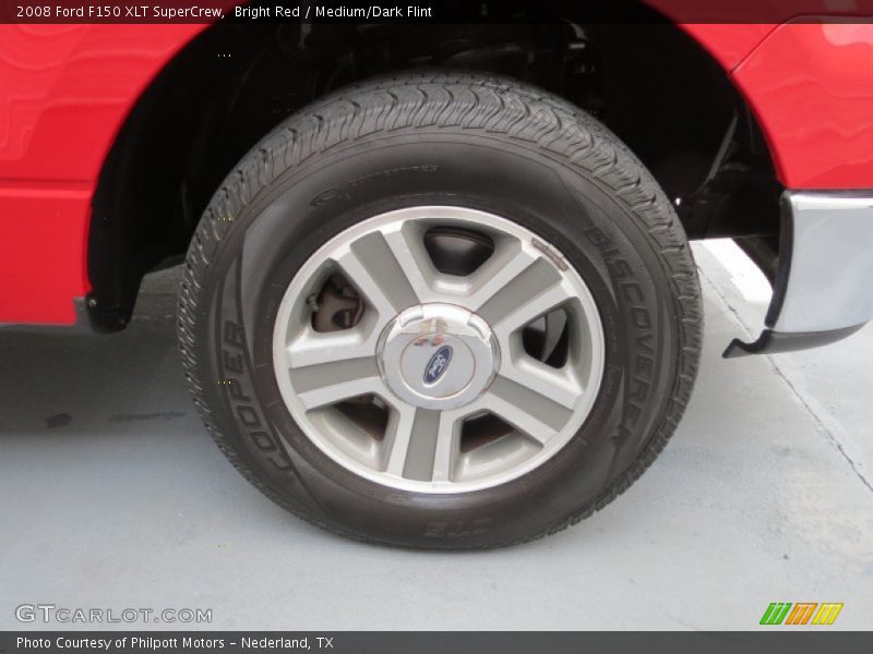 Bright Red / Medium/Dark Flint 2008 Ford F150 XLT SuperCrew