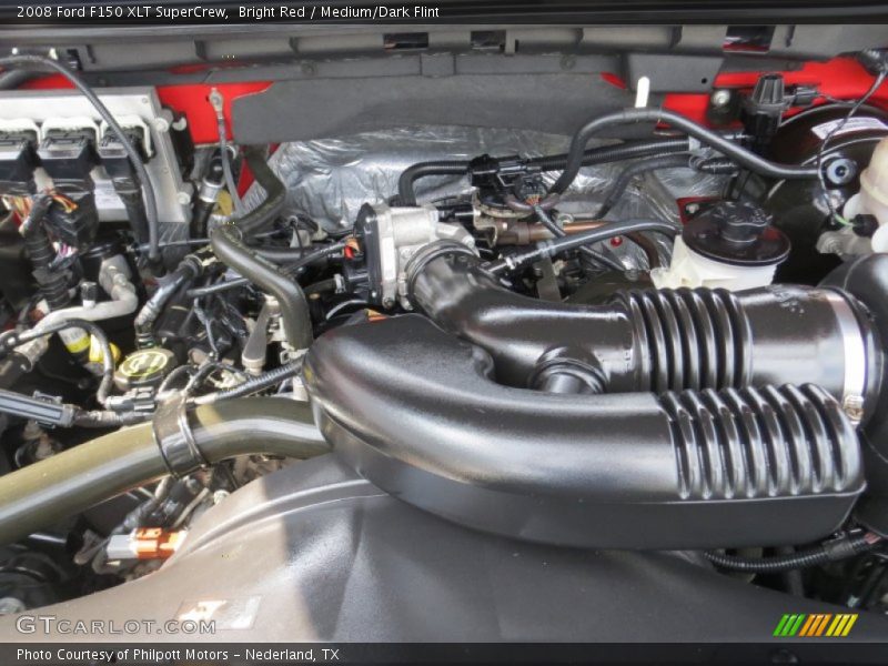 Bright Red / Medium/Dark Flint 2008 Ford F150 XLT SuperCrew