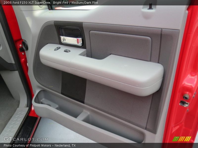 Bright Red / Medium/Dark Flint 2008 Ford F150 XLT SuperCrew