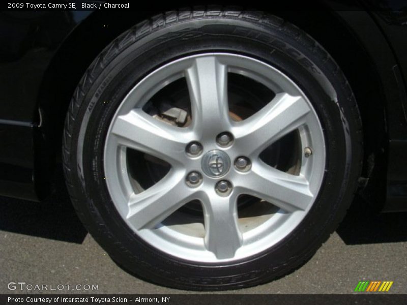 Black / Charcoal 2009 Toyota Camry SE
