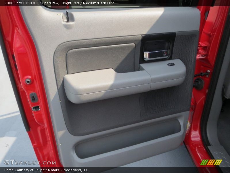 Bright Red / Medium/Dark Flint 2008 Ford F150 XLT SuperCrew