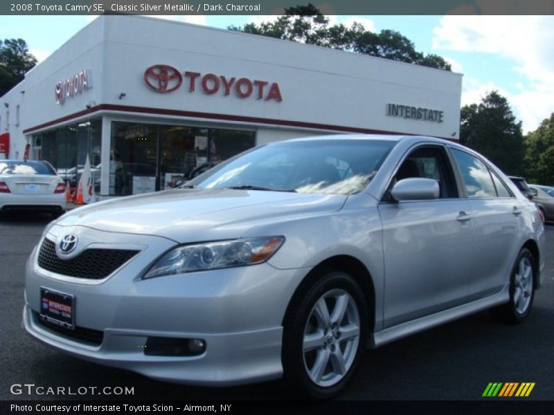 Classic Silver Metallic / Dark Charcoal 2008 Toyota Camry SE