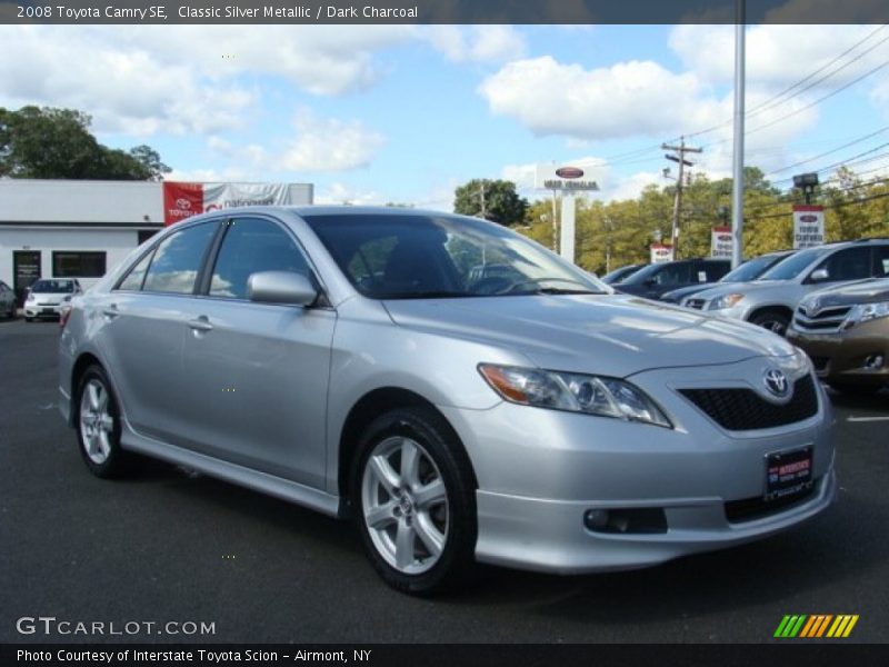 Classic Silver Metallic / Dark Charcoal 2008 Toyota Camry SE