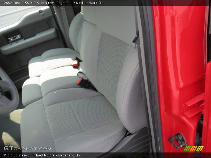Bright Red / Medium/Dark Flint 2008 Ford F150 XLT SuperCrew