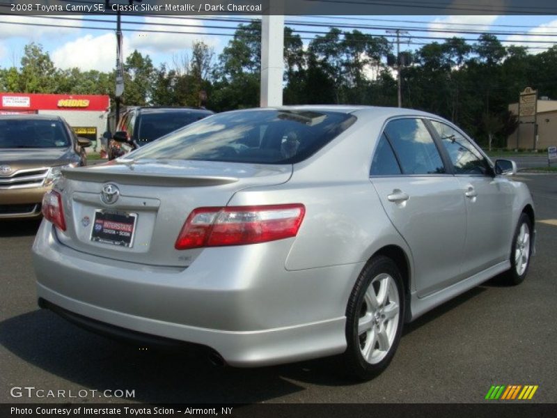 Classic Silver Metallic / Dark Charcoal 2008 Toyota Camry SE
