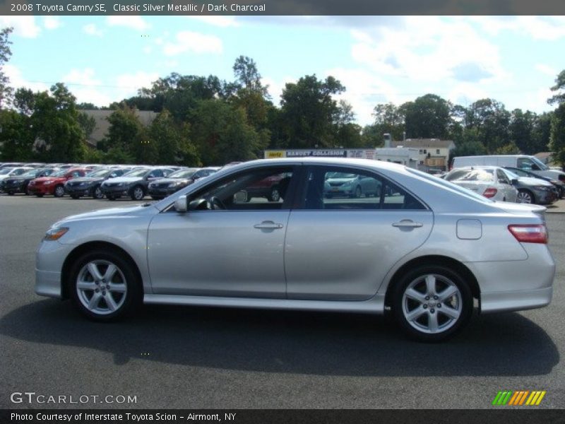 Classic Silver Metallic / Dark Charcoal 2008 Toyota Camry SE