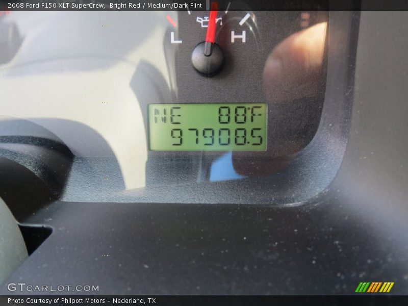 Bright Red / Medium/Dark Flint 2008 Ford F150 XLT SuperCrew