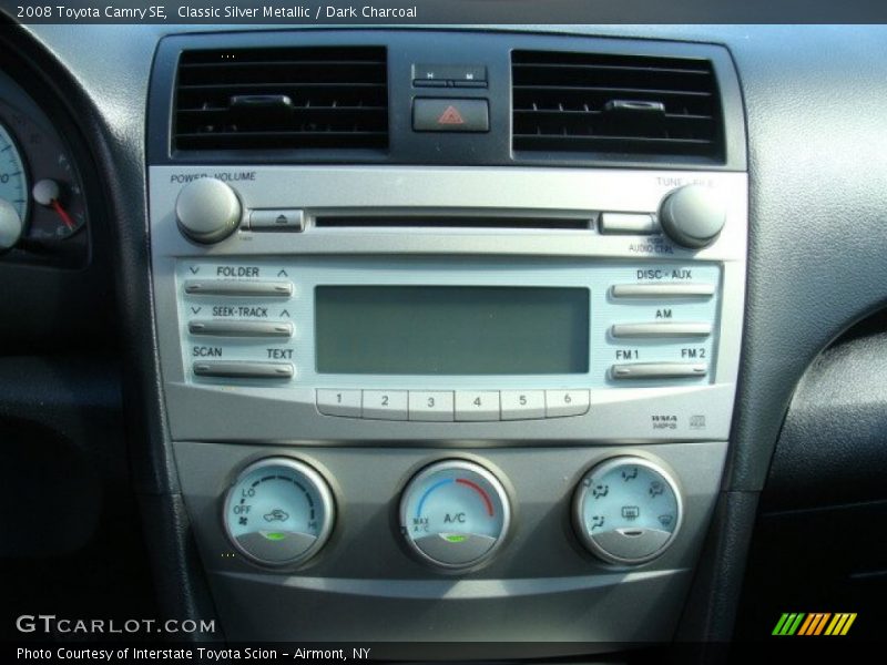 Classic Silver Metallic / Dark Charcoal 2008 Toyota Camry SE