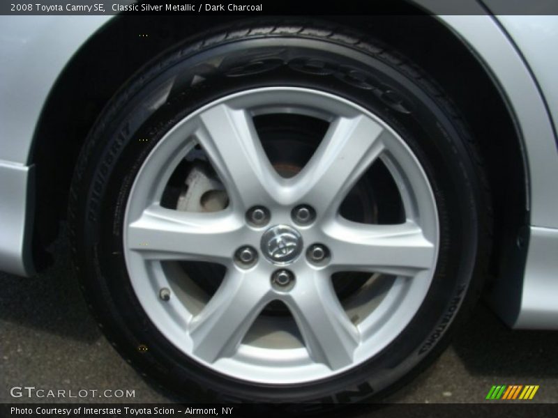 Classic Silver Metallic / Dark Charcoal 2008 Toyota Camry SE