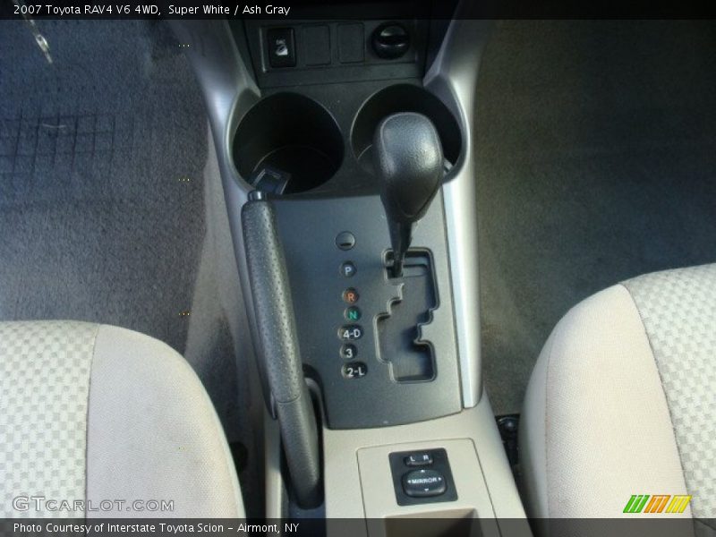 Super White / Ash Gray 2007 Toyota RAV4 V6 4WD