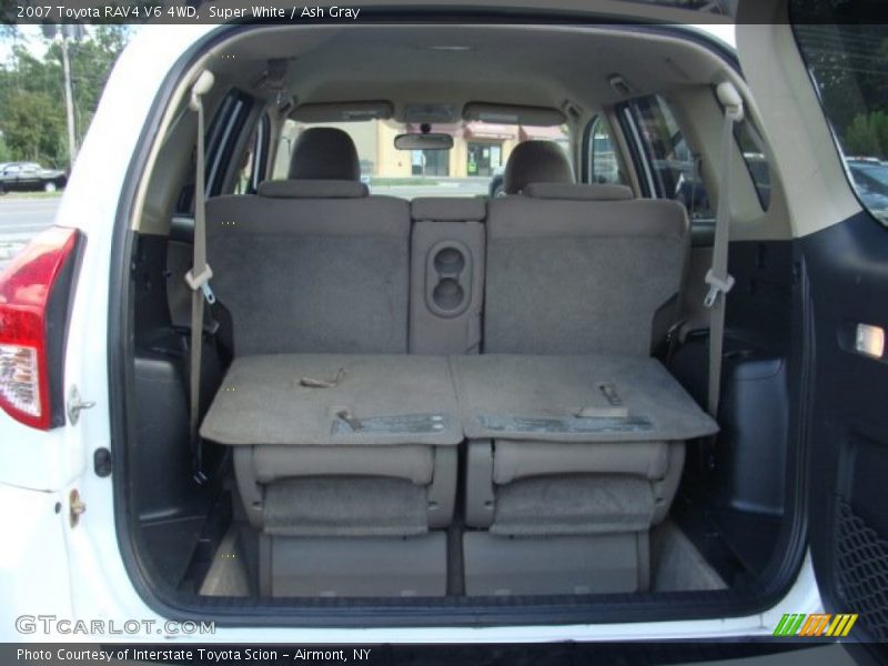 Super White / Ash Gray 2007 Toyota RAV4 V6 4WD