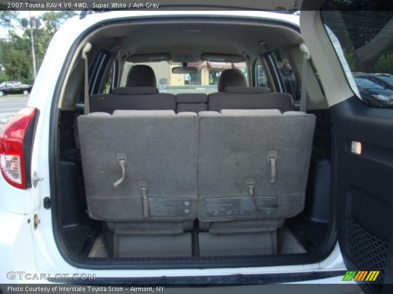 Super White / Ash Gray 2007 Toyota RAV4 V6 4WD