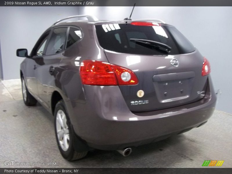 Iridium Graphite / Gray 2009 Nissan Rogue SL AWD