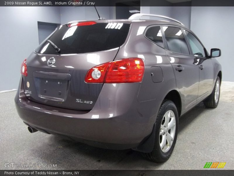 Iridium Graphite / Gray 2009 Nissan Rogue SL AWD