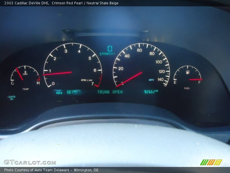  2003 DeVille DHS DHS Gauges