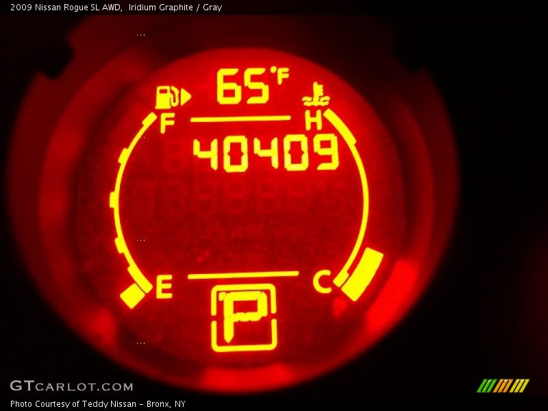 Iridium Graphite / Gray 2009 Nissan Rogue SL AWD