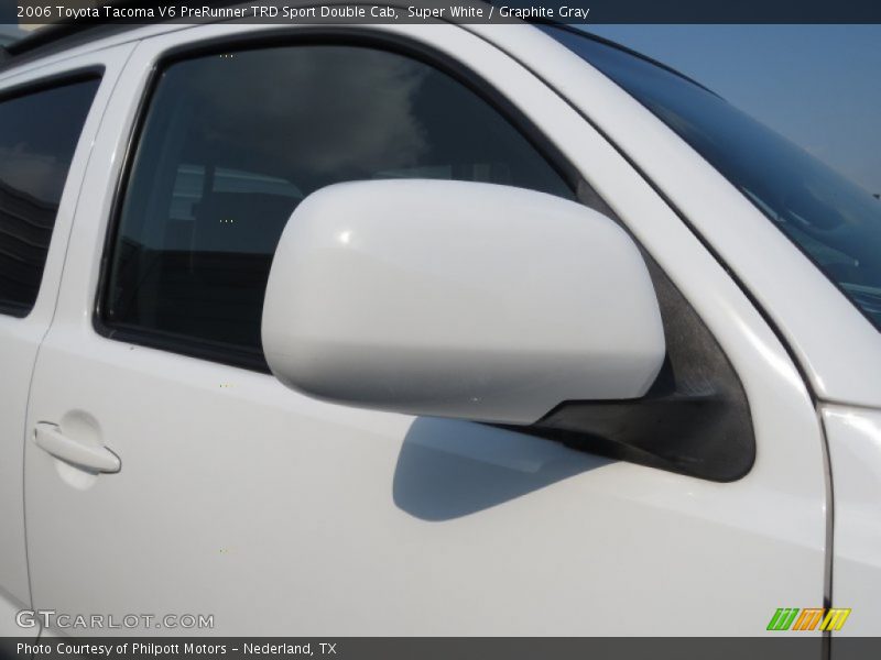 Super White / Graphite Gray 2006 Toyota Tacoma V6 PreRunner TRD Sport Double Cab