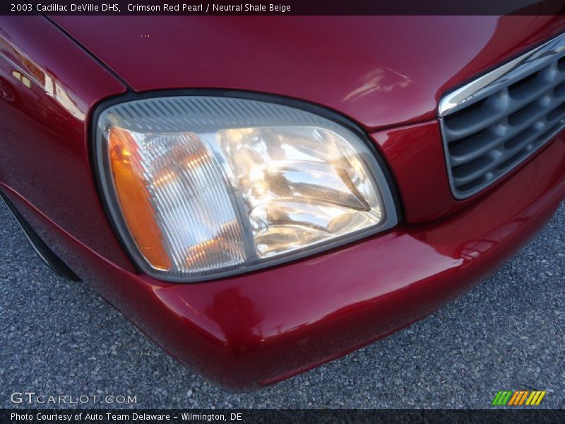 Crimson Red Pearl / Neutral Shale Beige 2003 Cadillac DeVille DHS