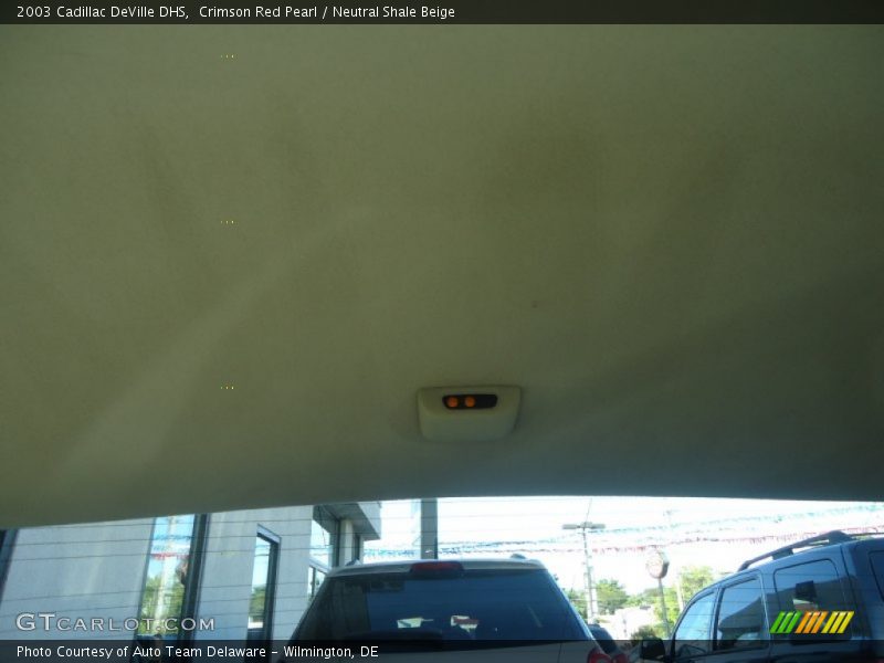 Crimson Red Pearl / Neutral Shale Beige 2003 Cadillac DeVille DHS