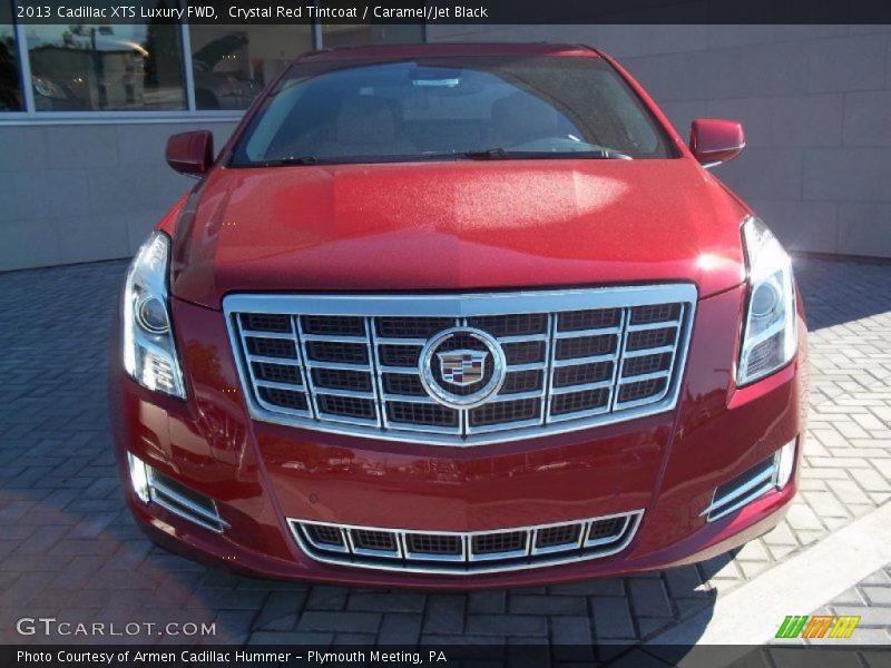 Crystal Red Tintcoat / Caramel/Jet Black 2013 Cadillac XTS Luxury FWD