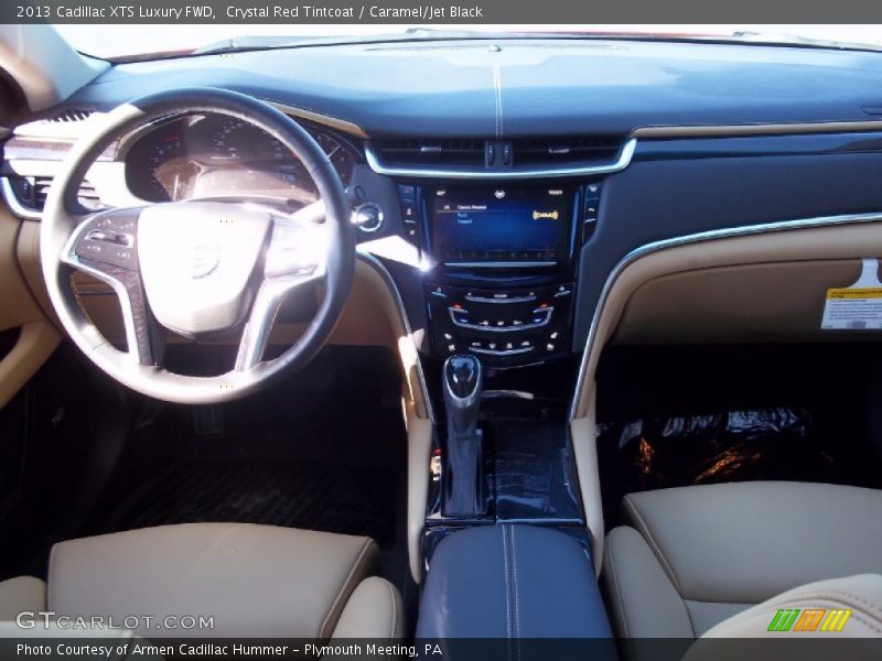 Crystal Red Tintcoat / Caramel/Jet Black 2013 Cadillac XTS Luxury FWD