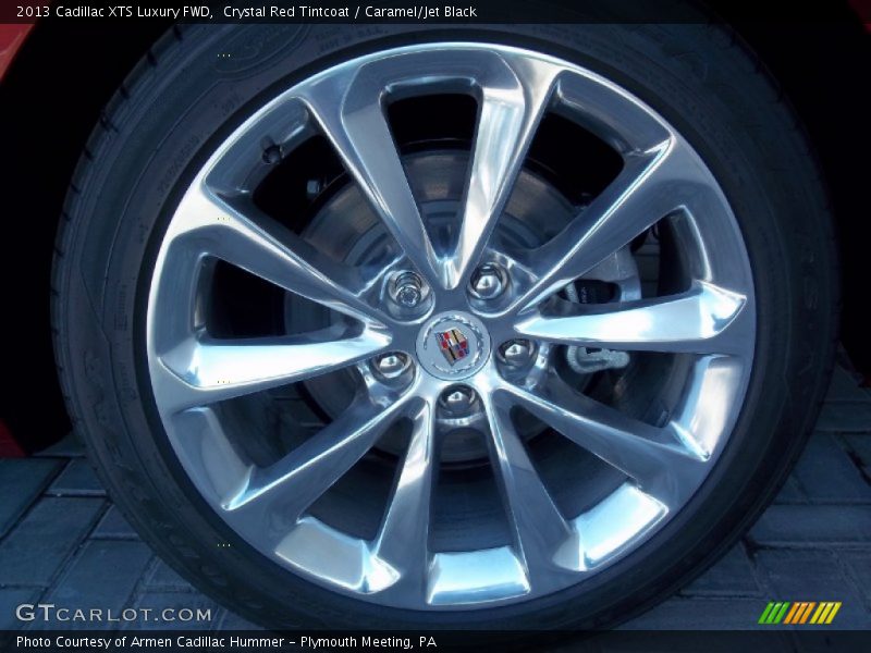 Crystal Red Tintcoat / Caramel/Jet Black 2013 Cadillac XTS Luxury FWD