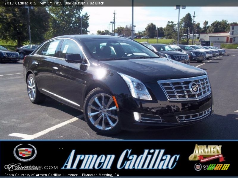 Black Raven / Jet Black 2013 Cadillac XTS Premium FWD
