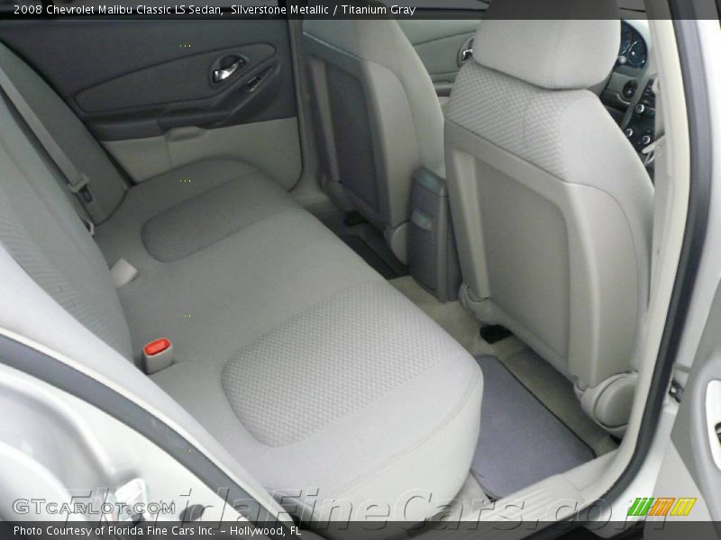 Silverstone Metallic / Titanium Gray 2008 Chevrolet Malibu Classic LS Sedan