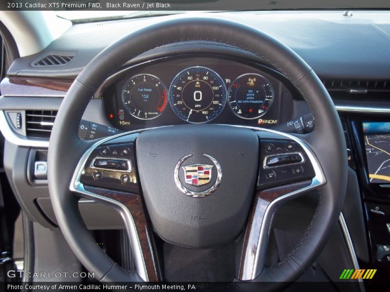 Black Raven / Jet Black 2013 Cadillac XTS Premium FWD