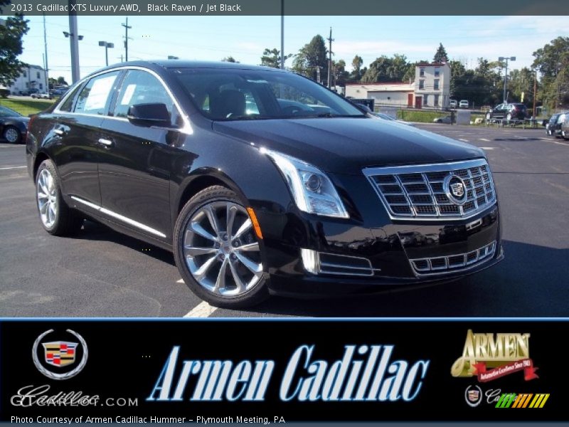 Black Raven / Jet Black 2013 Cadillac XTS Luxury AWD